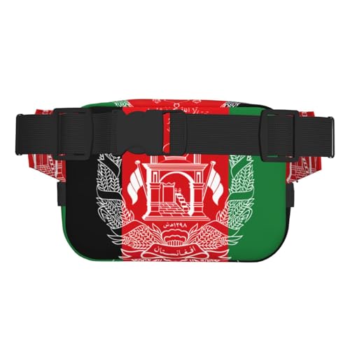 Sac banane Afghanistan carré imprimé avec double compartiment de rangement - 2