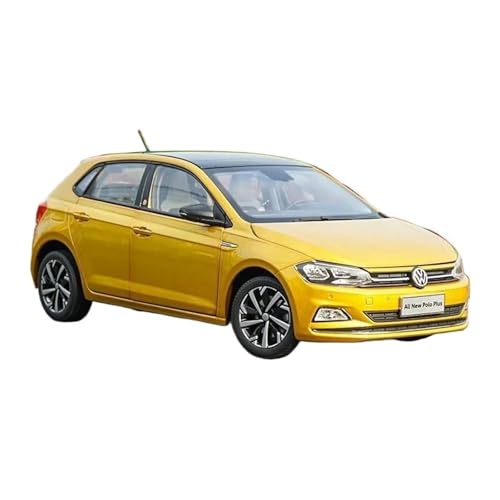 Voiture miniature 1 18 Polo Plus en métal moulé sous pression pour collectionneur