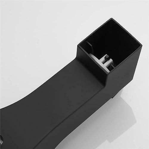 Miniatura 7 de Juego de grifos para sistema de ducha, pieza de repuesto para baño, bañera, salida de agua, tubo de cobre de 12 pulgada, color negro mate