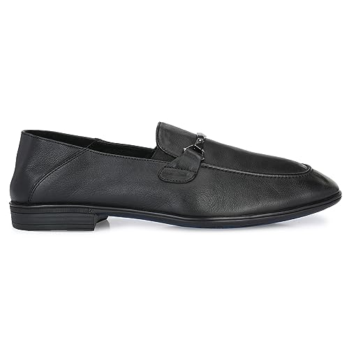 Image of egoss Luxe Premium Genuine Leather Loafer Formal Shoes for Men-AS-1