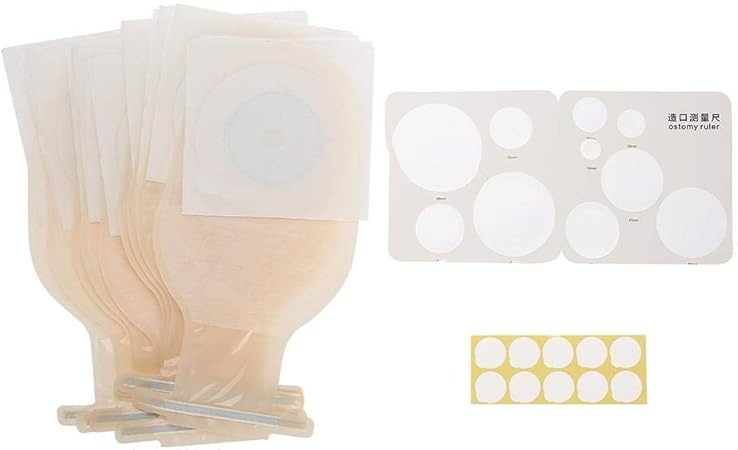 Amazon Fictor ストーマ用品 ワンピースシステムストーマ袋薬品排水 可能ポーチ人工肛門バッグ 10個入り パック Generic 尿瓶 排尿器