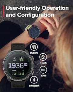 SUUNTO Vertical GPS Sports Watch, Solar Charging 95+ Sports, Black Ti — photo 5 of 6