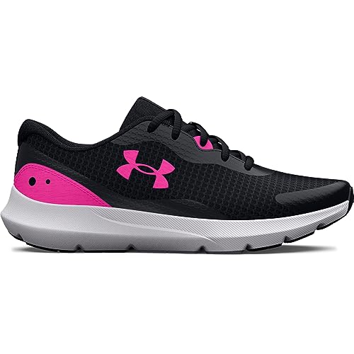 Image of Under Armour Surge 3 Sneakers for Women - Breathable Mesh Upper and Lace up Closure, Sturdy and Durable Shoes