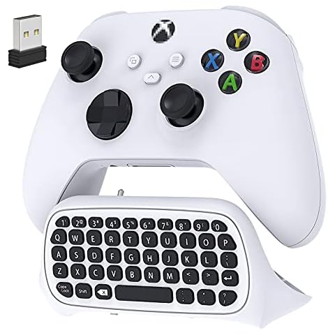 Controller-Tastatur für Xbox Series X/S/Xbox One/One S, kabelloses Bluetooth-Gaming-Chatpad-Tastatur mit USB-Empfänger Cover