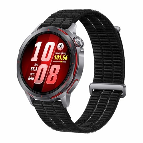 HUAWEI WATCH GT Runner 2 Smartwatch per Uomo, fino a 14 Giorni, Modalità Maratona, Monitoraggio della Salute, HRV, ECG, SpO2, Monitoraggio del Sonno, GPS, Pagamenti NFC, iOS e Android, Nero