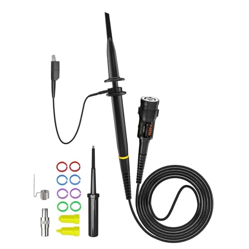 LYSZHANXING P4250 1pcs 250MHz 2KV High Voltage Oscilloscope Probe 100x Safety Insulated BNC Universal Interface