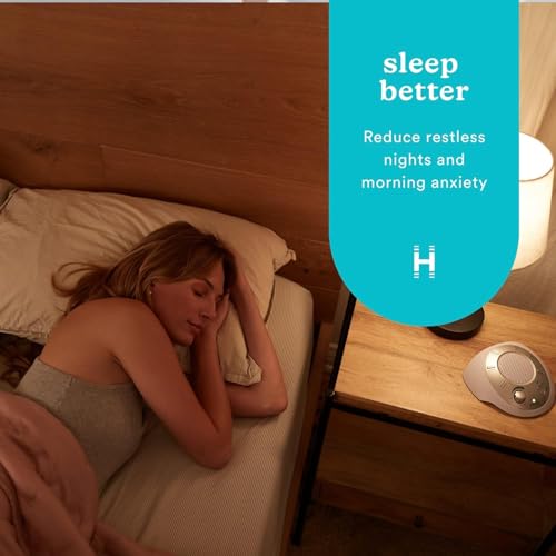 Homedics SoundSleep White Noise Sound Machine, Silver, Small Travel Size with 6 Relaxing Nature Sounds, Portable Therapy for Home, Office, Nursery, Auto-Off Timer by Homedics - Image 2