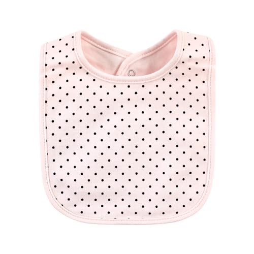 Image of Hudson Baby Unisex Baby Cotton Bibs, Mommy'S World, One Size