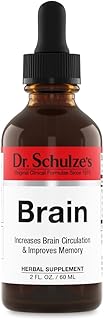 Dr. Schulze's Brain Formula 2 oz. - Vegan and Wild-Harvested | Stimulates Circulation and and Improved Mental Focus