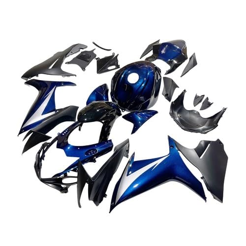 ASXLAC Fairings Plastics Hull Kit Fit for Suzuki GSXR 600 750 2011-2025 GSXR600 GSXR750 2012 13 14 15 16 17 18 19 20 21 22 23 2024 Deep Blue Black