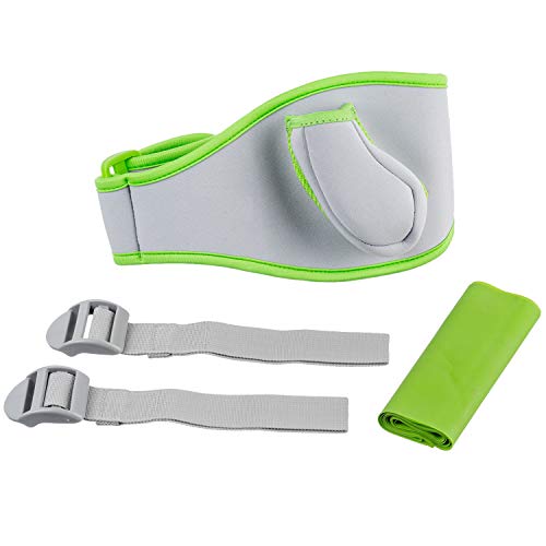 Preisvergleich Produktbild OSTENT 2 in 1 Leg Strap Widerstand Ban Pack Kit Sport Videospiele kompatibel für Nintendo Wii Fit