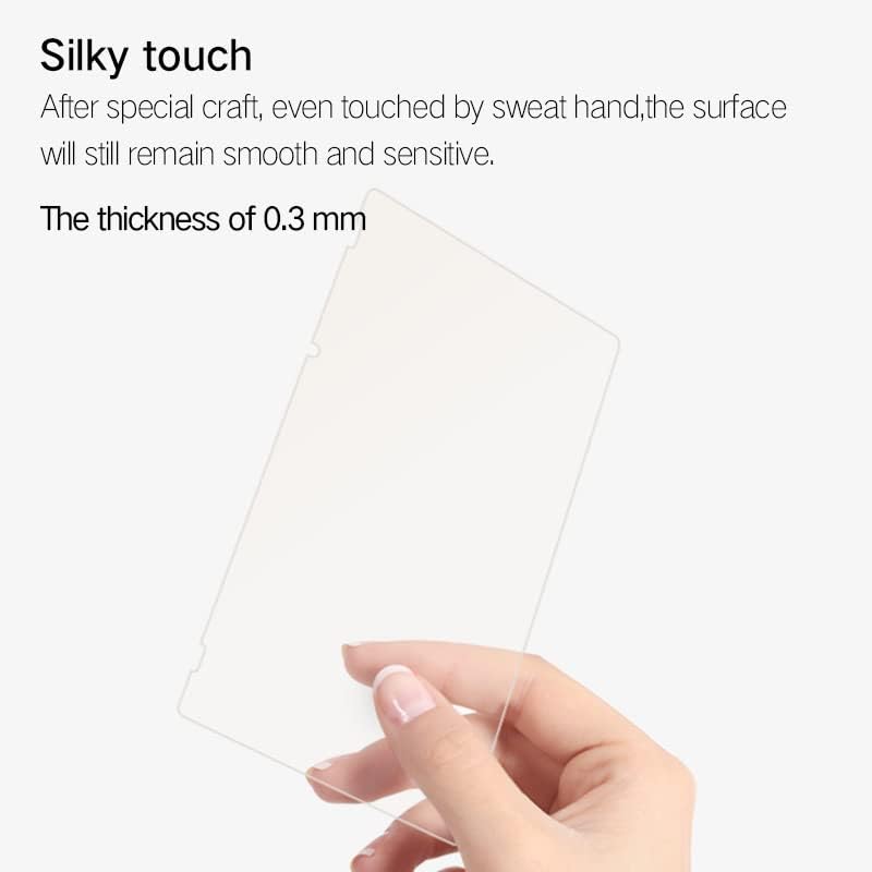 Miniatura 6 de PERFECTSIGHT Protector de pantalla de vidrio templado antideslumbrante antideslumbrante compatible con Nintendo Switch OLED de 7 pulgadas,