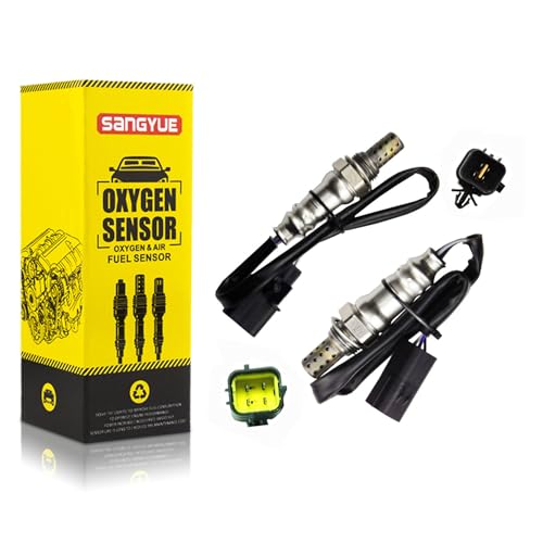 Sangyue 2X Oxygen Sensor for 2009-2011 Chevrolet Aveo AVEO5 1.6L; 2009-2010Pontiac G3 1.6L Upstream +Downstream