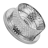 Milisten Wasserpumpen-sprühfilter Aus Edelstahl Feinmaschiges Netzdesign Wiederverwendbares Pumpeneinlasssieb Effektive Filterung Für Poolfilterpumpen Leicht Zu Reinigen Installieren