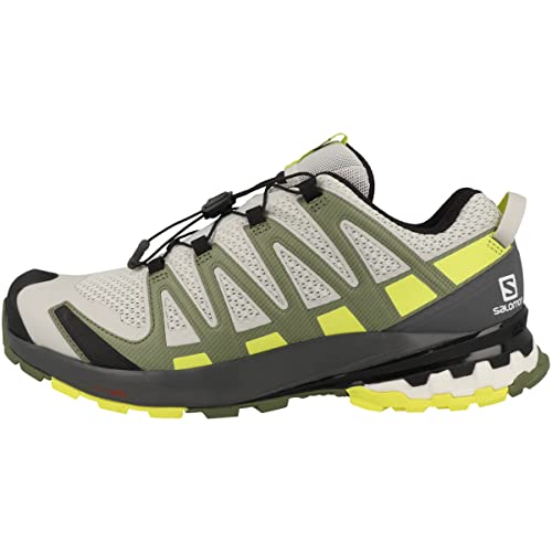 Salomon Xa Pro 3d V8, Zapatillas De Trail Running Hombre, Lunar Rock Evening Primrose Olivine, 40 2 3 Eu Salomon Xa Pro 3d V8, Zapatillas De Trail Running Hombre, Lunar Rock Evening Primrose Olivine, 40 2 3 Eu