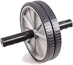 Roda Dupla de Exercícios Abdominais Academia Treino Funcional Aparelho Fitness Malhar Em Casa Abdominal E Lombar Treinamento de Força no Abdomem, Exercício, Crosstraning WCT Fitness