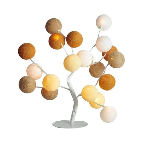 Árvore de Luz CORMILU LED, Luminária de mesa, Bivolt, Vários tamanhos e cores, com Interruptor, fio