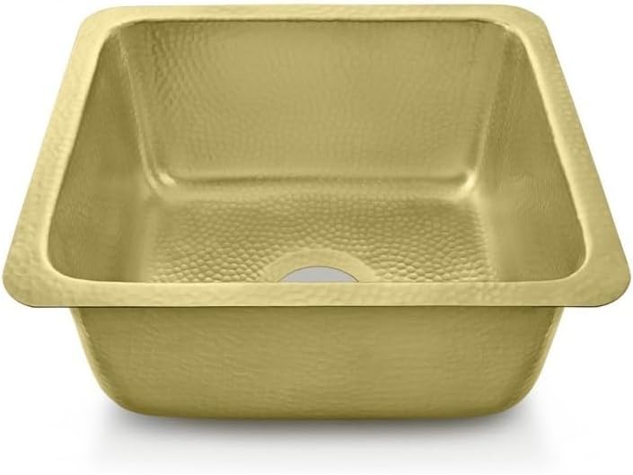 Thompson Traders – Rivera Dual Mount Bar Sink, 17 x 15 in, Burnished Nickel