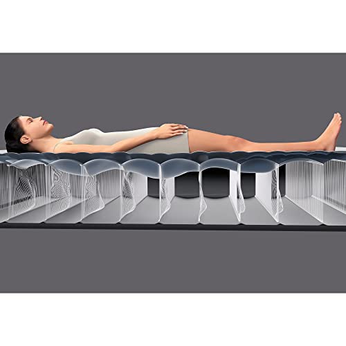 Intex Premaire I Fiber-Tech Elevated Dura Beam Technology Lightweight Inflatable Home Pillowtop Airbed Mattress With Electric Built-In Pump And Portable Carry Bag, Queen #TOP6