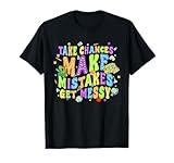 Magic Schoolbus Take chances make mistakes get messy T-Shirt