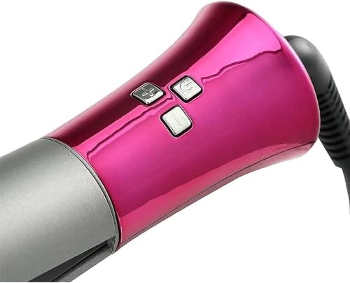 Plancha para el cabello y rizador eléctrico, con placas de titanio, tamaño pequeño y portátil miniatura 4