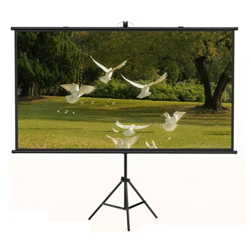 Pantalla de proyección portátil 60'' con trípode 4:3 miniatura 1