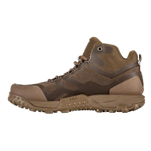 Image of 5.11 Tactical Work Shoes for Men, All-Terrain Mid-Boots for Patrol, Hiking, Outdoors, Regular or Wide Width, Style 12430