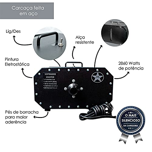 Soprador Master 220V Hard Wind