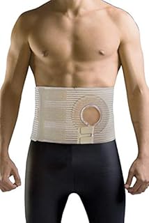 Uriel Abdominal Ostomy Belt for Post-Operative Care After Colostomy Ileostomy Surgery (L)