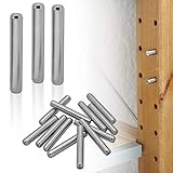 ivar stifte ikea Passgenau! Die Bolzen sind zylindrisch und passen exakt in die Bohrlöcher der Regalseitenteile