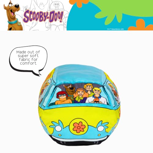 Image of Scooby Doo Mystery Machine Van Bedding Super Soft Cozy Decorative Cuddle Pillow, (Officially Licensed Product) By Franco
