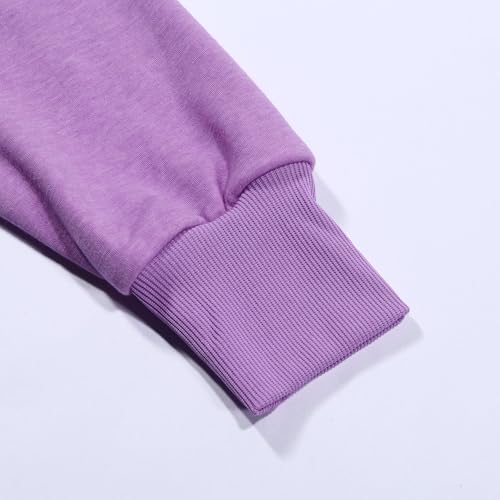 Sweat à capuche décontracté femme long et ample unicolore fendu