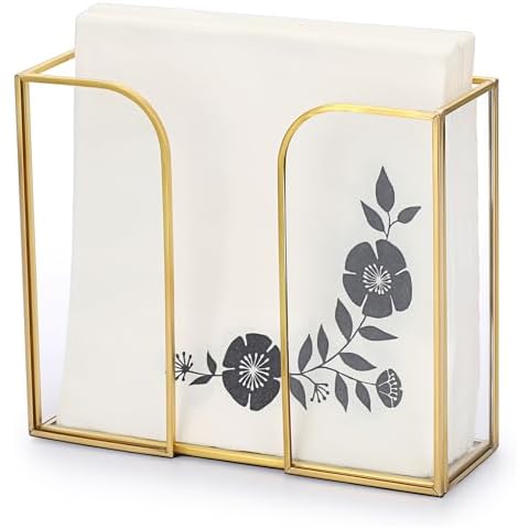 Sumnacon Glass Napkin Holder Cover