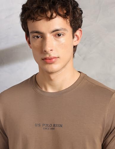 Image of U.S. Polo ASSN. Mens PE005 Premium Supima Cotton Breathable Lounge T-Shirt