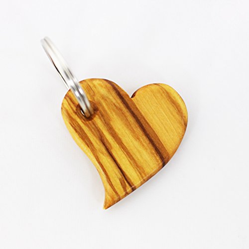 Porte-clés en bois en forme de cœur Cover