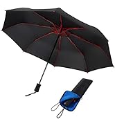 Konciwa Folding Umbrella, 9.5 oz (265 g), Men's, Lightweight, Large, Durable, Folding Umbrella, Manual Opening, Compact, 8 Ribs, For Both Sunny and Rainy Weather, Teflon Super Water Repellent, Cover Included
