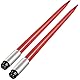 VEVOR Frontladerzinken 4,5 x 99 cm Ballenzinken 1360 kg Kapazität 2er-Set, Schnellbefestigung, quadratische Ballenspieße, rot beschichtete Ballengabeln für Schaufeln, Traktoren, Lader
