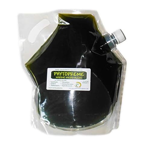 AQUACULTURE NURSERY FARMS Live Phytoplankton 32oz Phytopreme Live Blend 6 Types. Micro Algae Saltwater Phyto Concentrate Cover