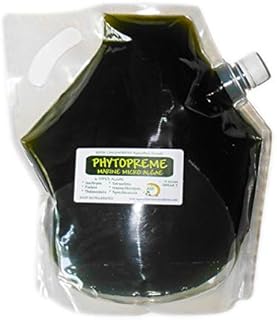 AQUACULTURE NURSERY FARMS Live Phytoplankton 32oz Phytopreme Live Blend 6 Types. Micro Algae Saltwater Phyto Concentrate