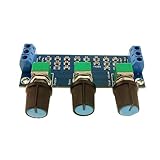 La confezione include: AMSLSIU Il modulo audio pre-HIFI con piastra tonale passiva regolabile offre un audio ottimale con un facile controllo del volume. Volume alto regolabile, basso, canale a 2 Per canali, scheda passiva