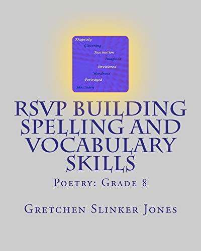 RSVP Building Spelling and Vocabulary Skills: Poetry: Grade 8 (Volume 1)