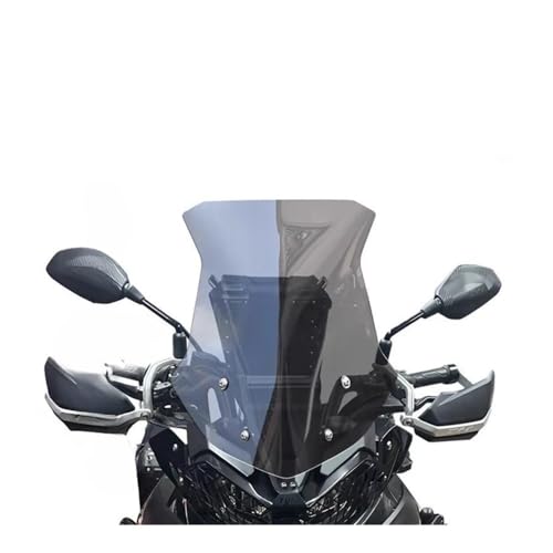 Extension bulle pare-brise clear moto TRK702 fini le vent dans le cou