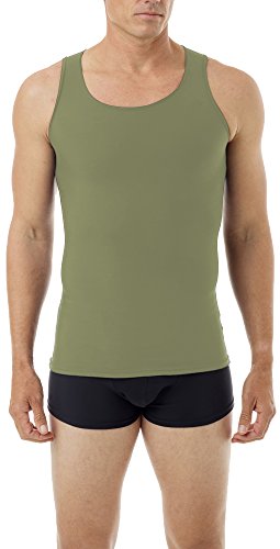 Underworks Mens Microfiber High Performance Compression Tank for Workouts, Sports Training and Shaping 473