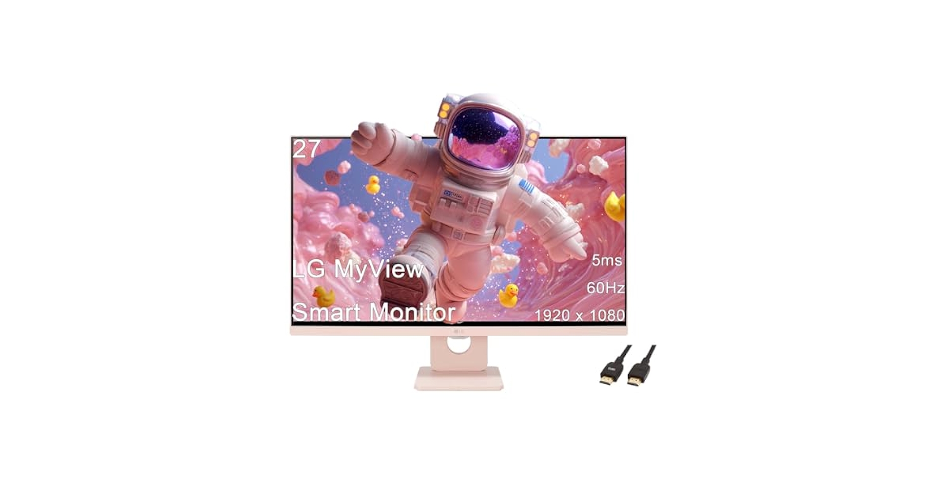 Amazon.com: LG 27 MyView Smart Monitor, FHD IPS, 5ms, 60hz