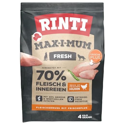 Rinti MAX-I-MUM Huhn, 2er Pack (2 x 4 kg)