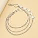 FARMENNI Fashion Wallet Chain with Star Pendant Female Waist Chain Eye-Catching Pants Chain Pendant Chain 2000s Pants Charm, as the pic show, Metal
