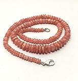 185 Cts Natural Rhodocrosite Smooth Rondelle 4 to 9mm Gemstone Beads 18'/Natural Rhodocrosite/Natural gemstone/Gemstone beads