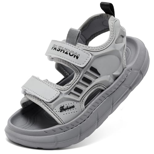 Jesindr Sandalen Jungen Kinder Sandalen Mädchen Rutschfest Leicht EVA Weiche Dicke Sohle Sommerschuhe Outdoor-Sportschuhe Strandsandalen Kinder