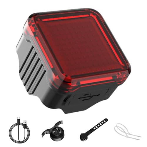Feu arrière de vélo avec freinage LED feu de sécurité VTT