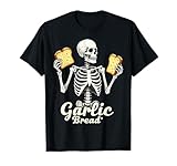 Funny Skeleton Garlic Bread